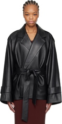 TOVE Black Zoya Leather Jacket