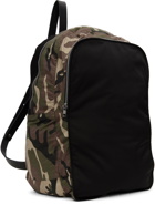 FFFPOSTALSERVICE SSENSE Exclusive Khaki & Black Scarab Sling Bag