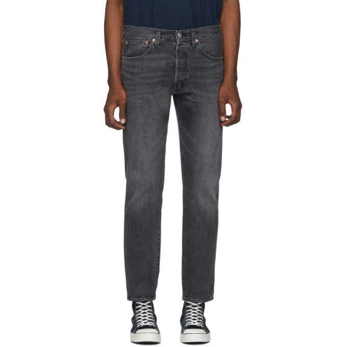 Photo: Levis Grey 501 Slim Taper Jeans