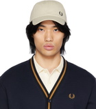 Fred Perry Off-White Embroidered Cap