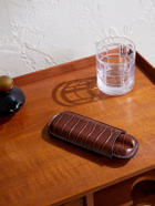 George Cleverley - Textured-Leather Cigar Holder - Brown
