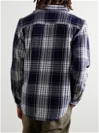 Outerknown - Blanket Checked Organic Cotton-Twill Shirt - Blue