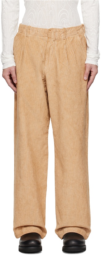 Photo: Our Legacy Beige Borrowed Trousers