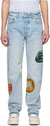 AMIRI Indigo Travel Patch Jeans