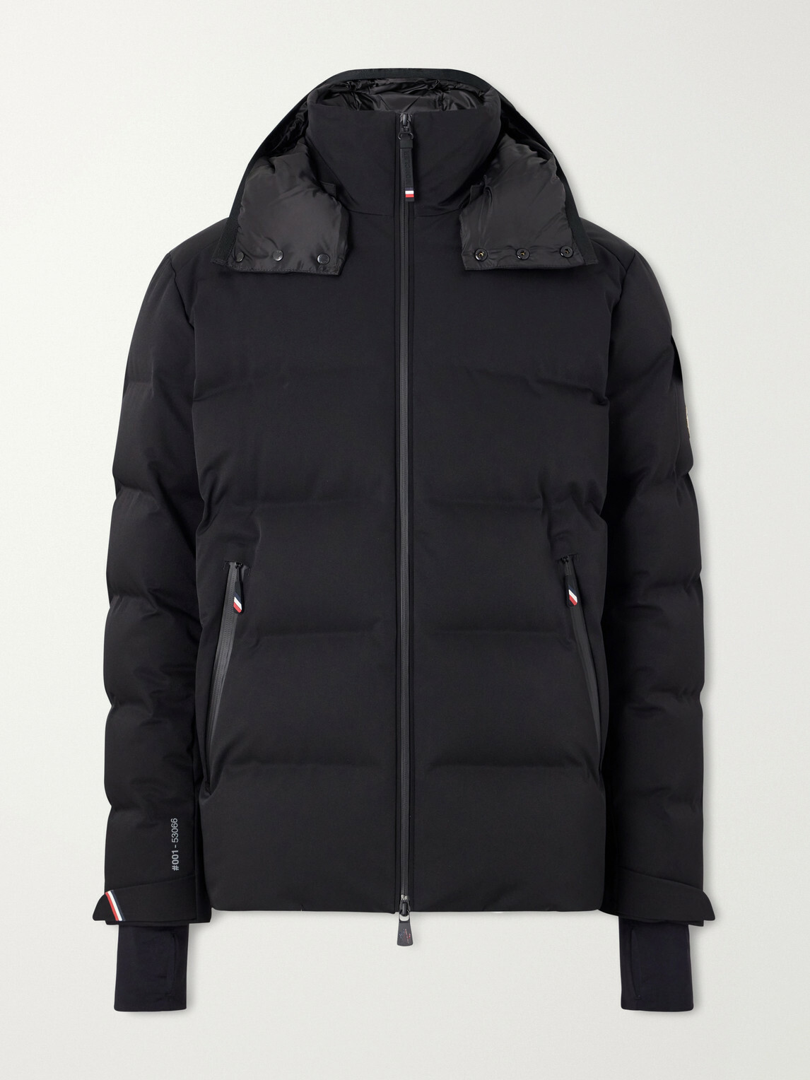 Moncler Grenoble - Montgetech Quilted Stretch-Shell Hooded Down Ski Jacket - Black