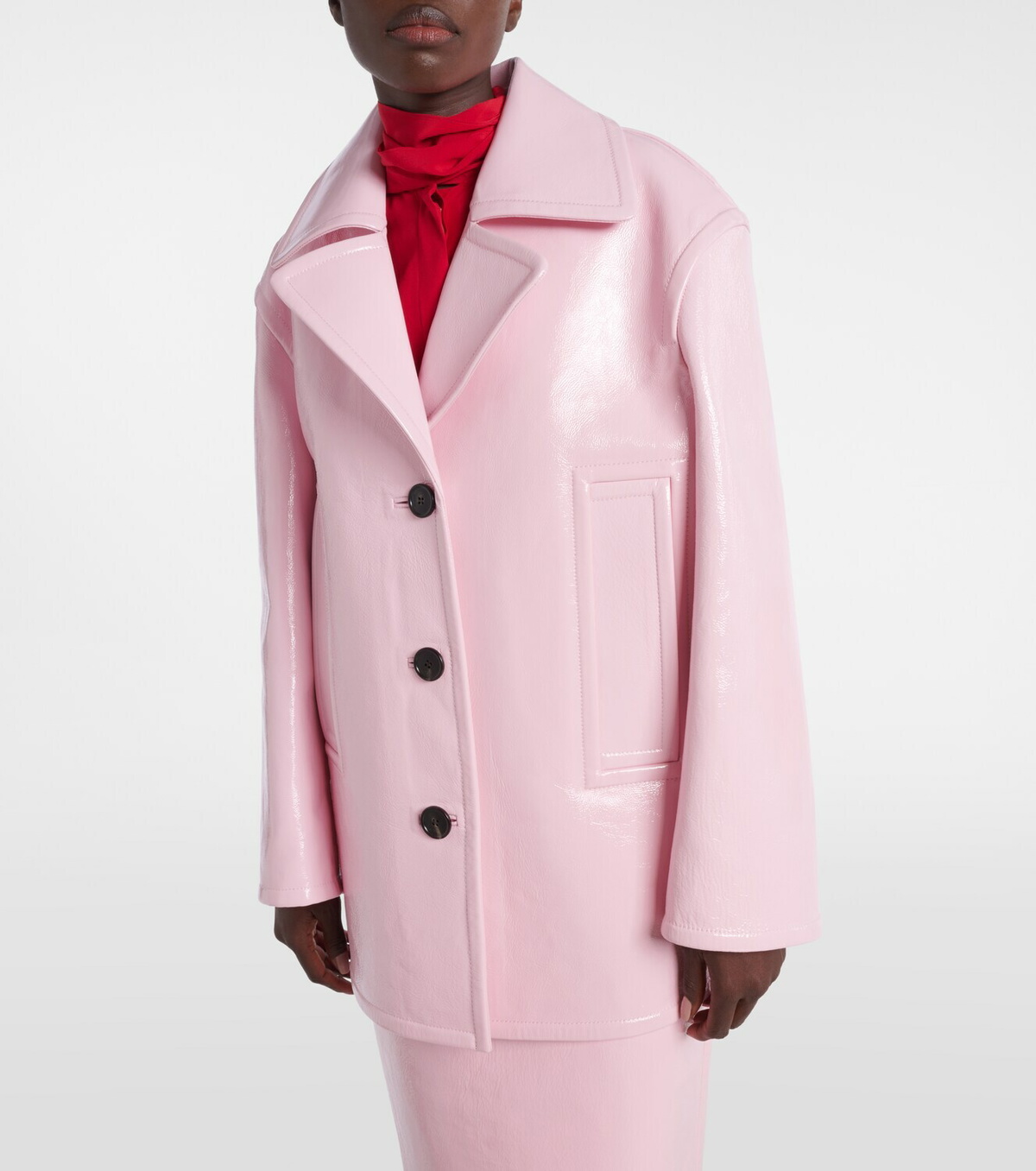 Gucci Patent leather jacket