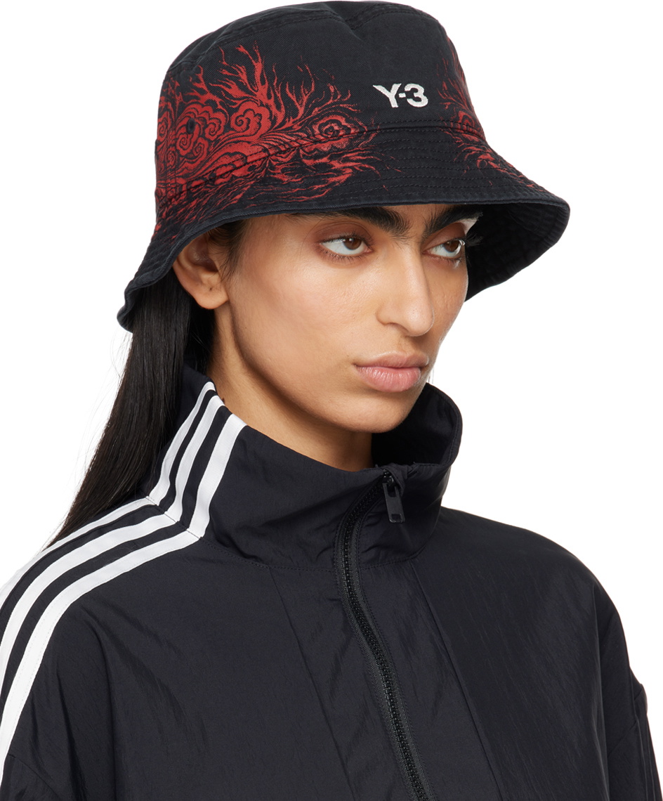 Y-3 Black JFA Edition Bucket Hat