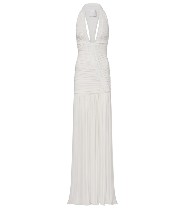 Christopher Esber - Cutout ribbed-knit maxi dress Christopher Esber