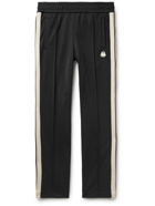 Moncler Genius - 8 Moncler Palm Angels Slim-Fit Striped Tech-Jersey Track Pants - Black