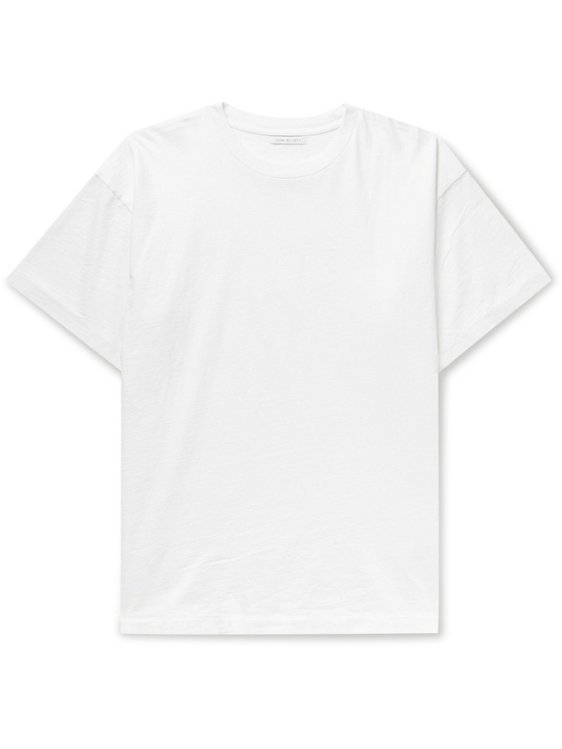 Photo: JOHN ELLIOTT - University Oversized Cotton-Jersey T-Shirt - White - M