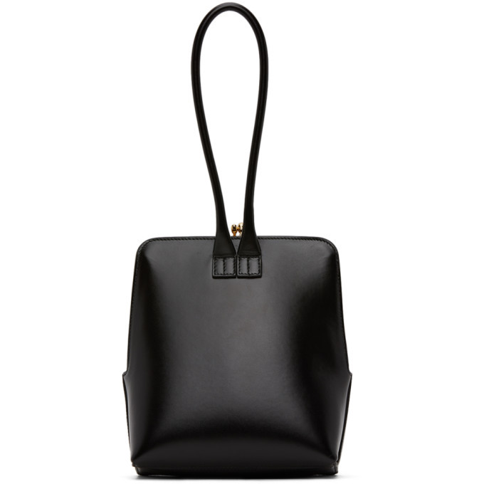 トートバッグ Jil Sander Black leather Goji crossbody bag Jil Sander Black Leather Goji Crossbody Bag – LOZURI®