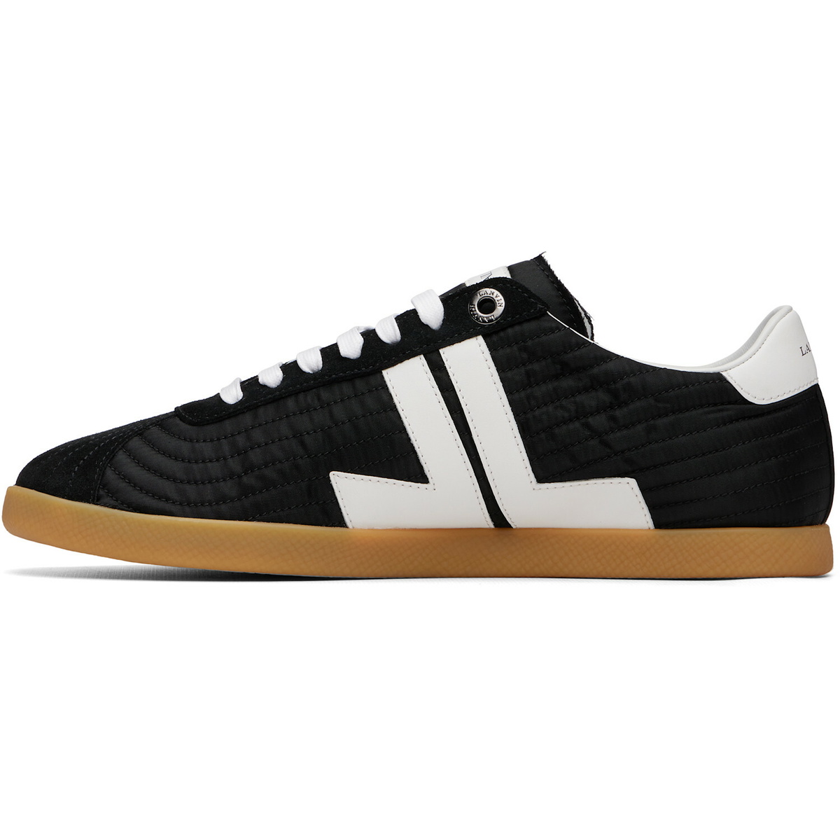 Lanvin Black Nylon Glen 2.0 Sneakers