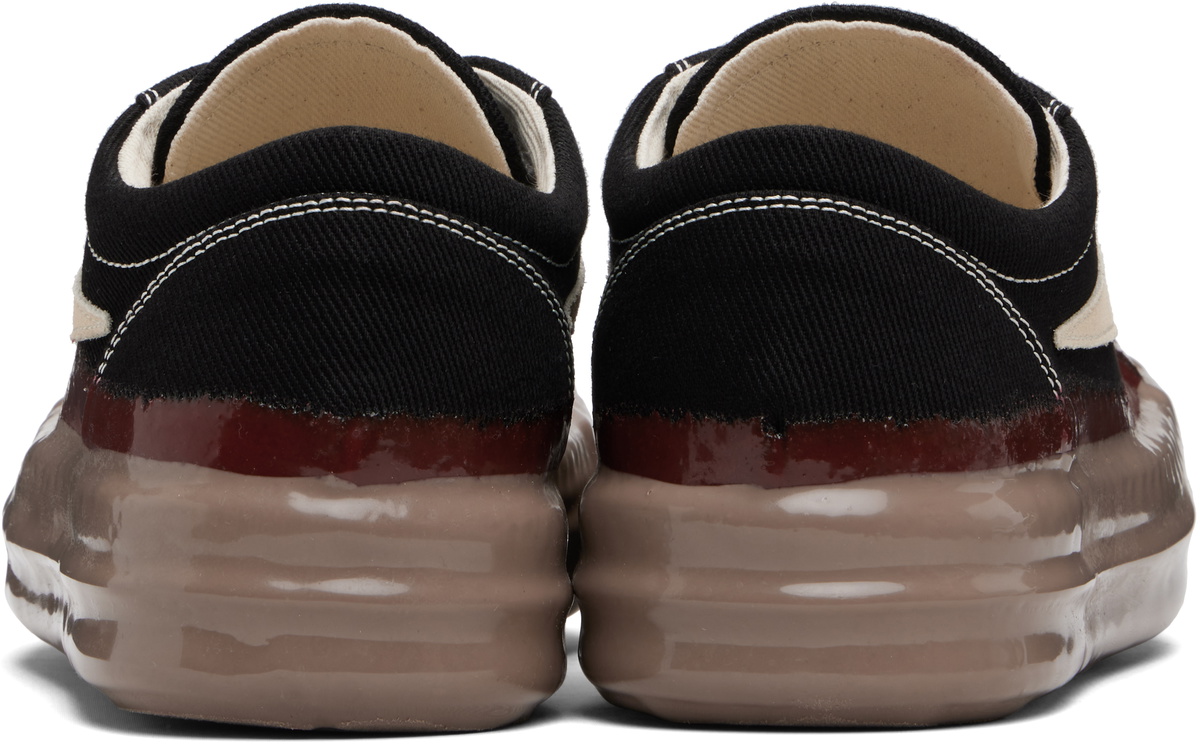 Rick Owens DRKSHDW Black Concordians Laceless Vintage Sneaks Sneakers