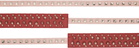 ALL-IN Pink & Red Triple Belt