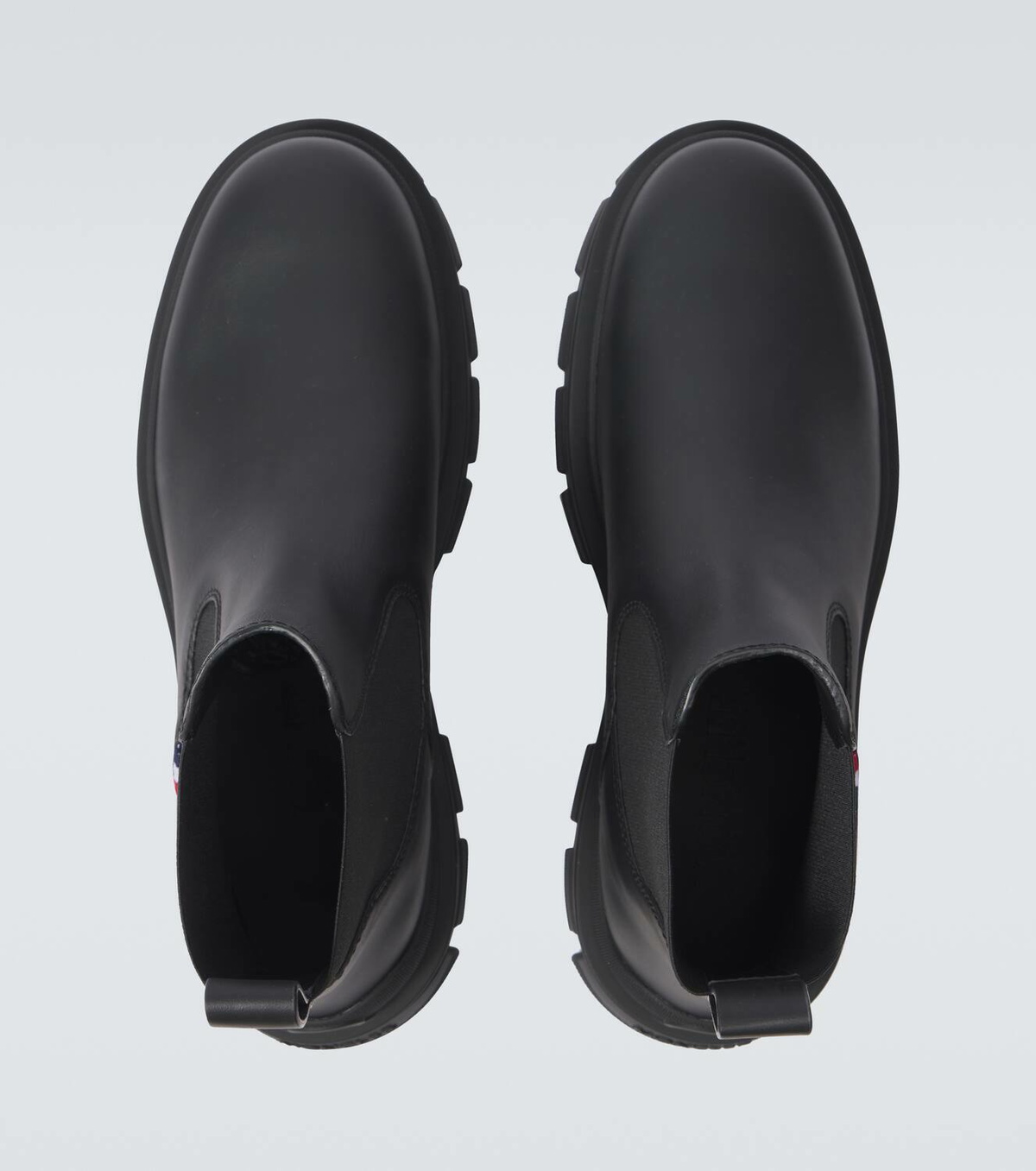 Moncler Hevea leather Chelsea boots