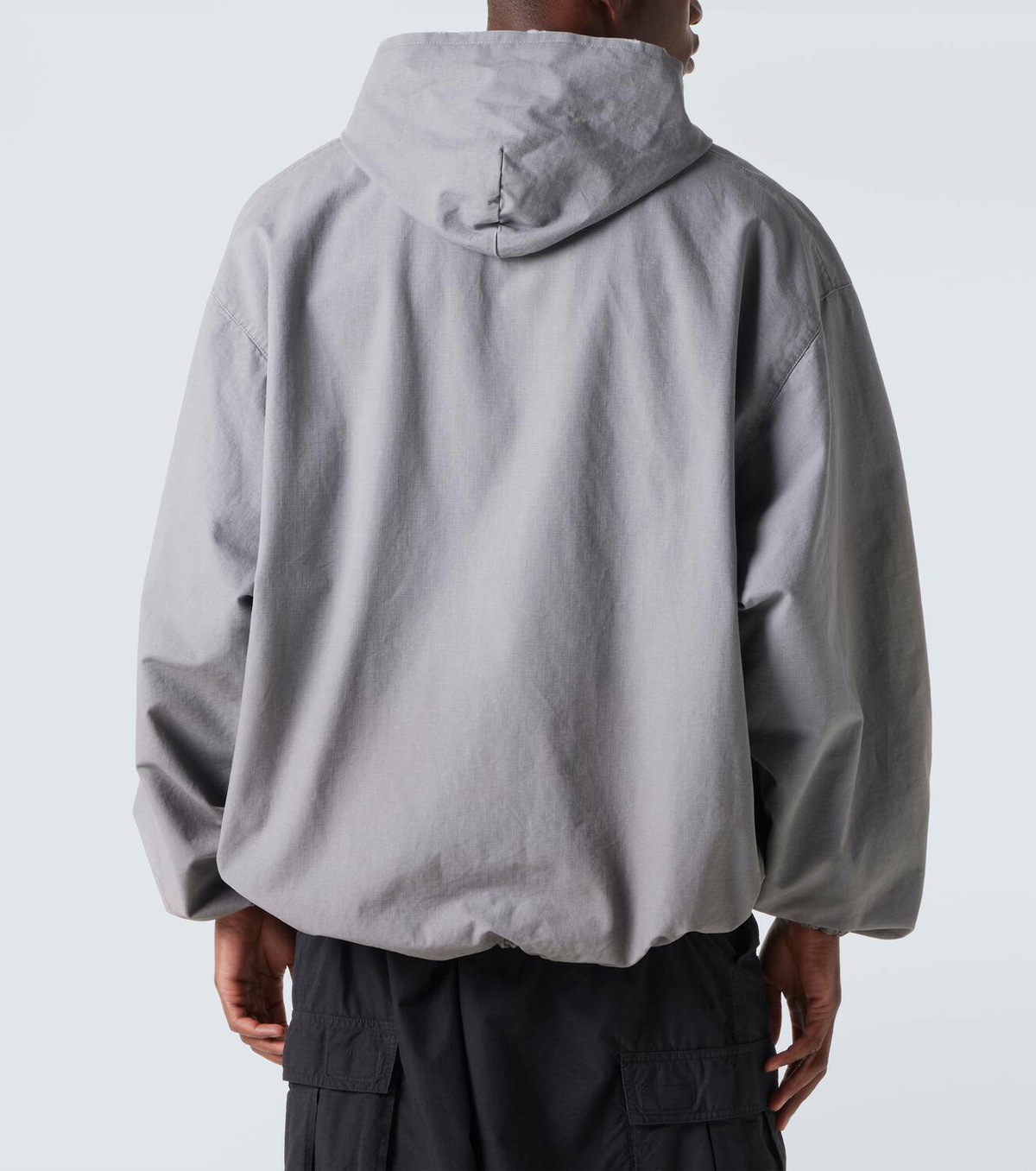 Balenciaga Cotton ripstop zip-up hoodie Balenciaga