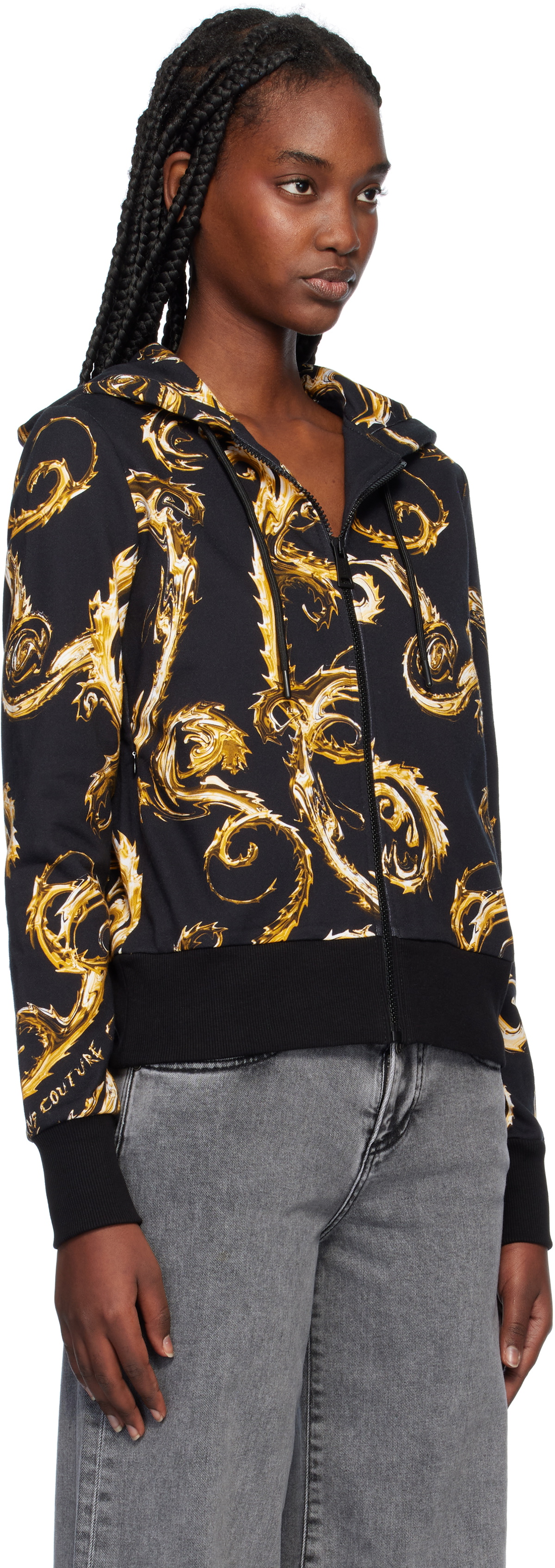 versace women's hoodie