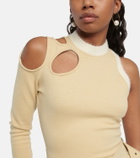 Didu Cutout fleece and faux shearling jumpsuit