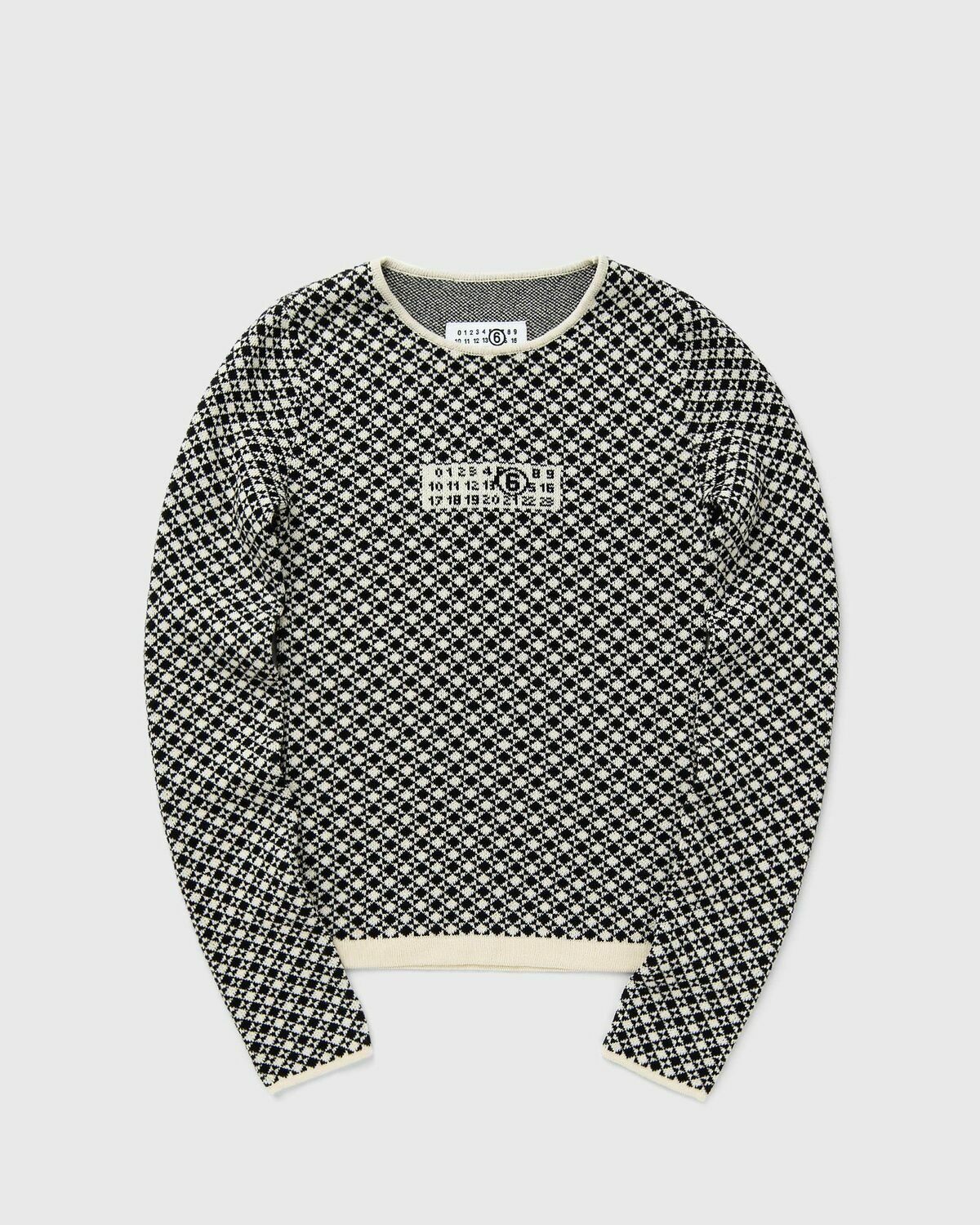 Maison Margiela MM6 CREWNECK Black Womens Pullover