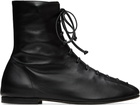 HEREU Black Plegada Boots