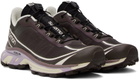 Salomon Black & Purple XT-6 FT Sneakers