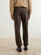 Gallery Dept. - Logo-Print Paint-Splattered Cotton-Jersey Sweatpants - Brown