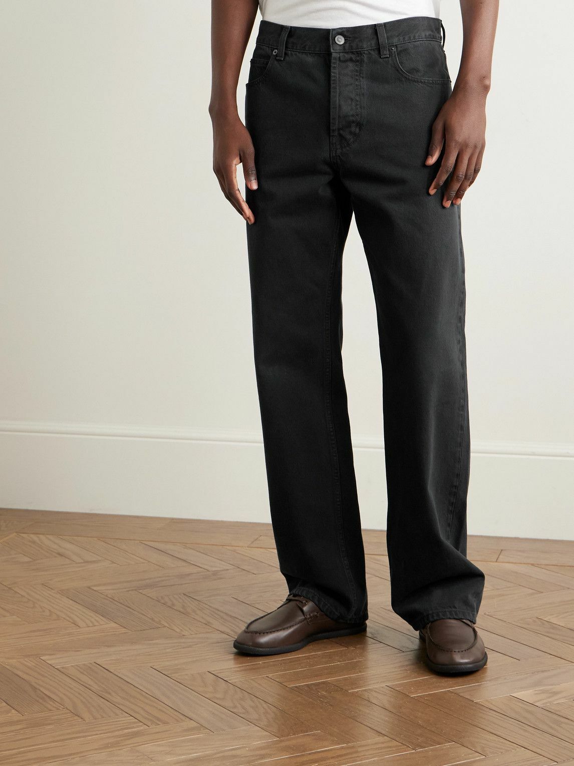 The Row - Rossen Straight-Leg Jeans - Black