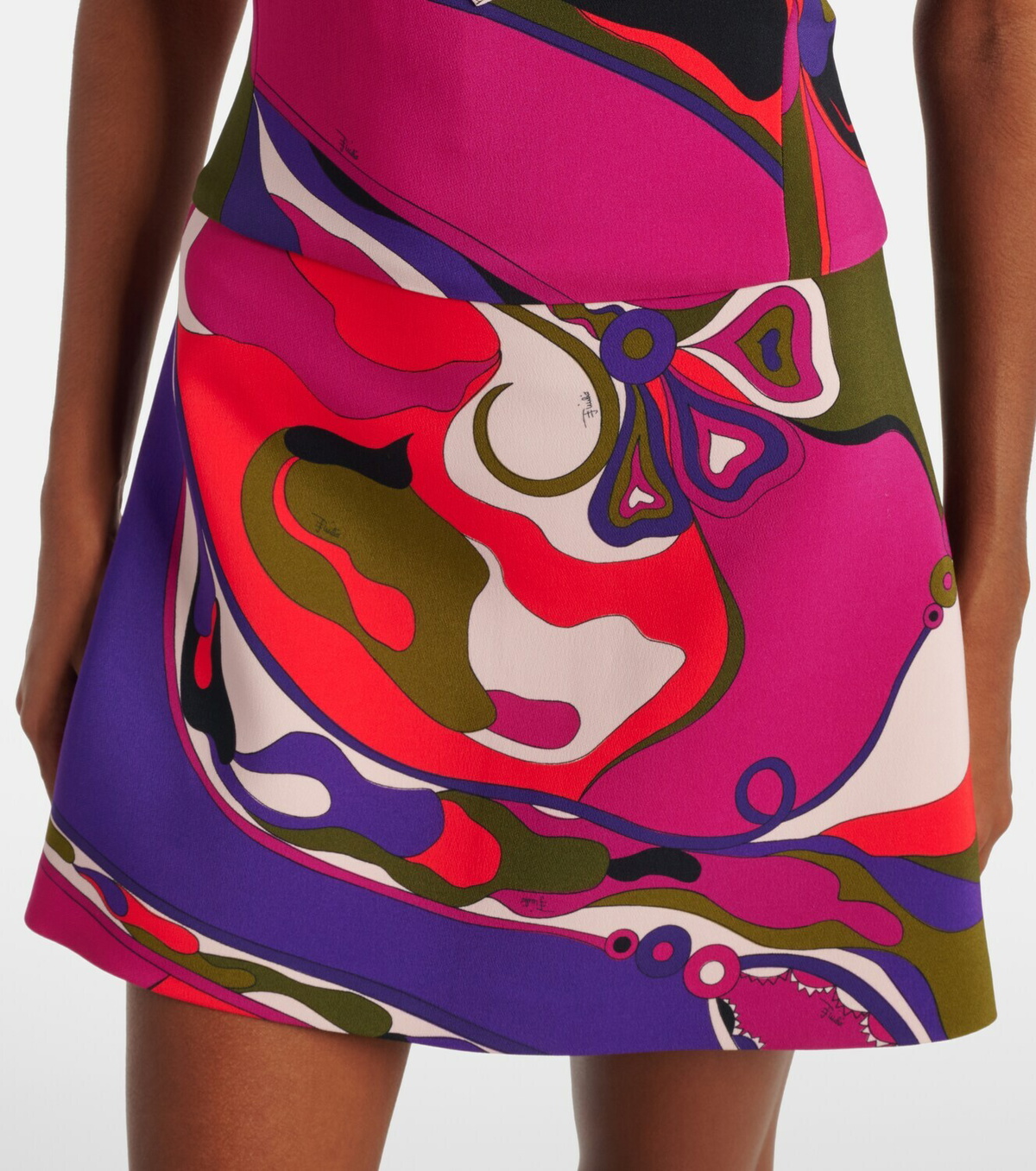 Pucci Orchidee polo dress
