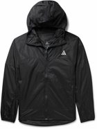 Nike - ACG Cinder Cone Logo-Embroidered Nylon Hooded Jacket - Black