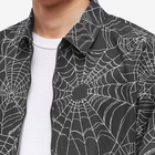 Neighborhood Men's Spiderweb Work Jacket in Black