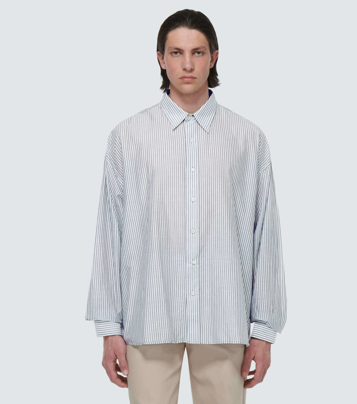 Acne Studios - Striped Cotton Shirt Acne Studios