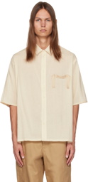 Jacquemus Off-White Le Papier 'La Chemise Cabri' Shirt