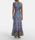 Etro Paisley cotton-blend midi dress