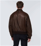 Dolce&Gabbana Leather bomber jacket