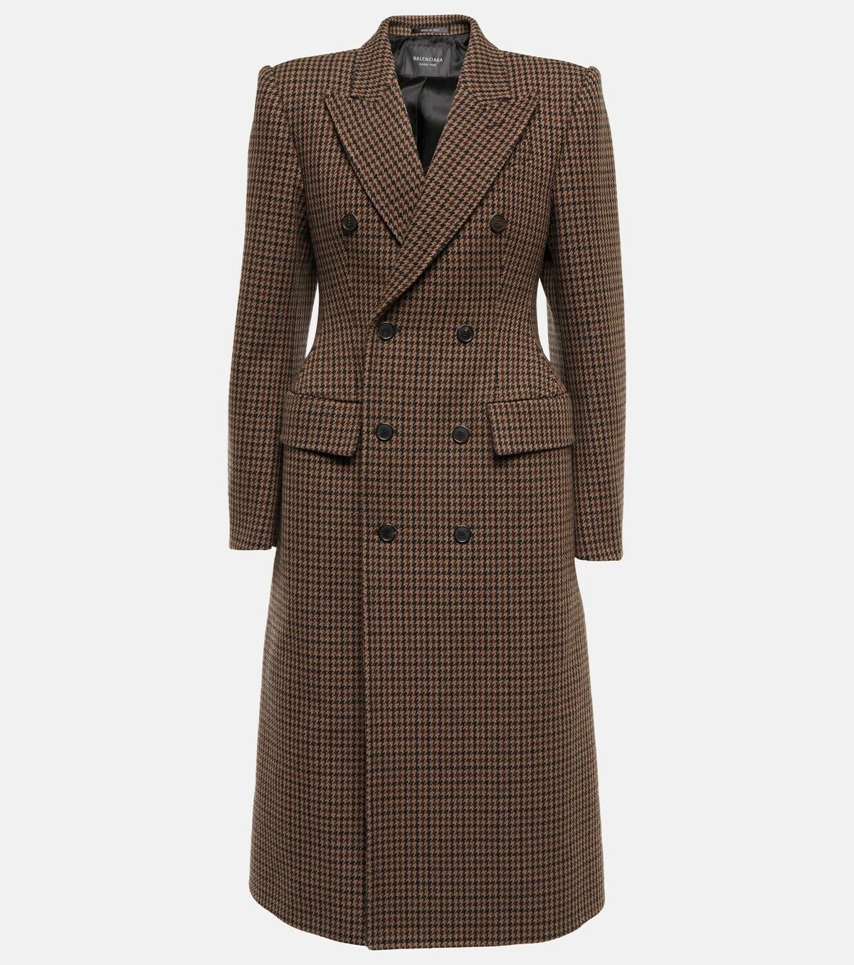 BALENCIAGA Houndstooth Coat 千鳥格子　2019FW BALENCIAGA Houndstooth Coat 千鳥格子 2019FW BALENCIAGA