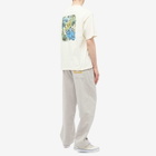 Blue Flowers Men's Pollinator T-Shirt in Antique White