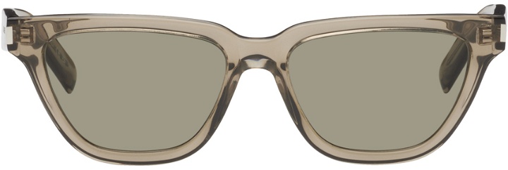 Photo: Saint Laurent Brown SL 462 Sulpice Sunglasses