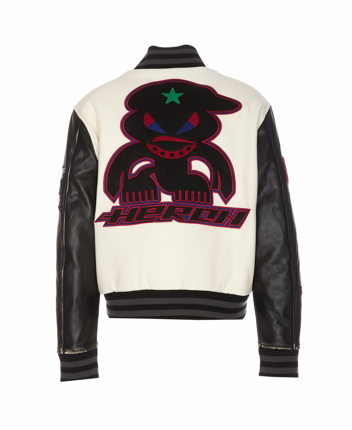 HERON PRESTON Hp Patches Varsity Bomber Jacket