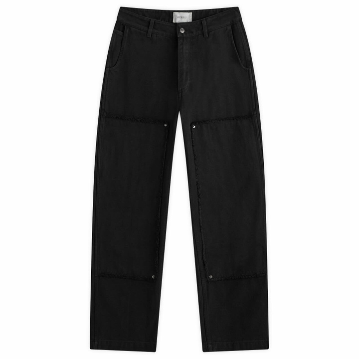 Photo: Heresy Men's Scraggy Workwear Trousers in Black