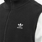 Adidas Men's Adicolor Fleece Vest in Black