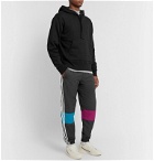 adidas Originals - Tapered Colour-Block Shell Track Pants - Black