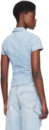 ERL Blue Levi's Edition Denim Shirt