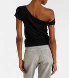 7 For All Mankind One-shoulder T-shirt