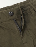 C.P. Company - Straight-Leg Logo-Appliquéd Cotton Reps Cargo Trousers - Green