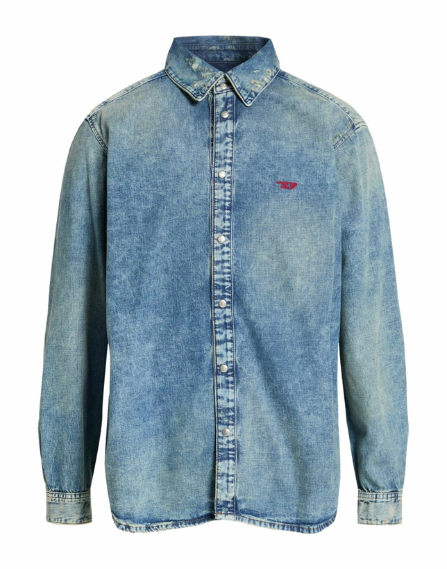 Photo: Diesel Mens Denim shirt in Blue