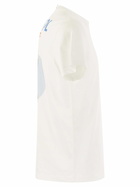MC2 Saint Barth T-shirt With Print On Chest And Back Aperol Special Edition