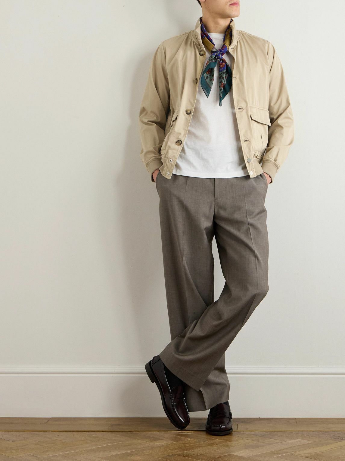 Valstar - Valstarino Cotton-Blend Shell Overshirt - Neutrals