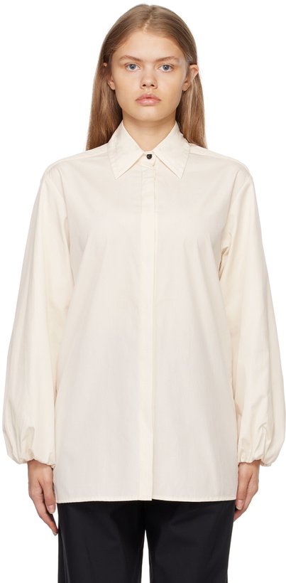 Photo: Esse Studios Beige Collected Shirt