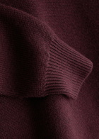 Remain BY Birger Christensen Wool Polo Jumper Dark Red