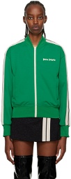 Palm Angels Green Bomber Track Jacket